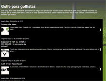 Tablet Screenshot of golfeparagolfistas.blogspot.com