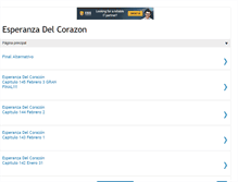 Tablet Screenshot of esperanzadelcorazoncapitulo.blogspot.com