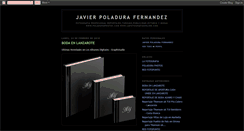 Desktop Screenshot of javierpoladura.blogspot.com