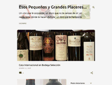 Tablet Screenshot of pequenosgrandesplaceres.blogspot.com