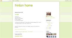 Desktop Screenshot of andreahinton.blogspot.com