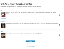 Tablet Screenshot of crcvetclinic.blogspot.com
