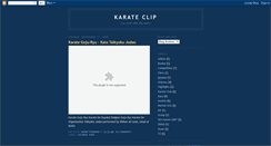Desktop Screenshot of karateclip.blogspot.com