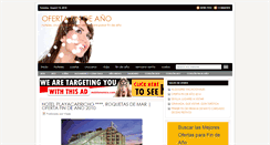 Desktop Screenshot of ofertafindeano.blogspot.com