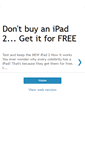 Mobile Screenshot of facebookipad2tester.blogspot.com