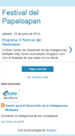 Mobile Screenshot of festivaldelpapaloapan.blogspot.com