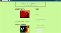 Desktop Screenshot of jogospbaixar.blogspot.com