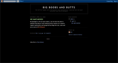 Desktop Screenshot of bigboobsandbutts.blogspot.com