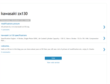 Tablet Screenshot of kawasakizx130.blogspot.com
