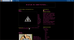 Desktop Screenshot of bazardabruninha.blogspot.com