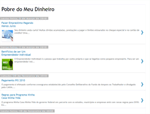 Tablet Screenshot of pobredinheiro.blogspot.com
