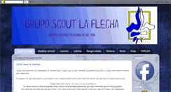 Desktop Screenshot of gruposcoutlaflecha.blogspot.com