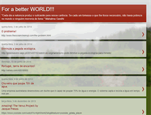 Tablet Screenshot of forabetterworld-angel.blogspot.com