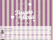 Tablet Screenshot of frescurademoda.blogspot.com