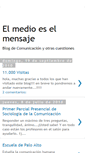 Mobile Screenshot of el-medioeselmensaje.blogspot.com