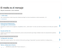 Tablet Screenshot of el-medioeselmensaje.blogspot.com