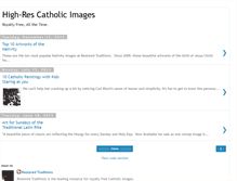 Tablet Screenshot of catholicartwork.blogspot.com