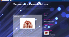Desktop Screenshot of pequenosedescobridores.blogspot.com