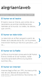 Mobile Screenshot of alegriaenlaweb.blogspot.com