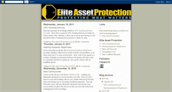 Desktop Screenshot of eaprotection.blogspot.com