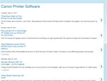 Tablet Screenshot of canon-printer-software.blogspot.com