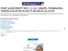 Tablet Screenshot of nonprofitbusiness501c3.blogspot.com