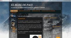 Desktop Screenshot of elblogdepaci.blogspot.com