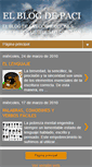 Mobile Screenshot of elblogdepaci.blogspot.com