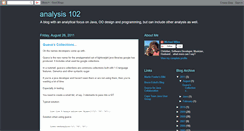 Desktop Screenshot of analysis102.blogspot.com