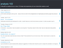 Tablet Screenshot of analysis102.blogspot.com