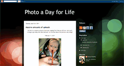 Desktop Screenshot of photoadayforlife.blogspot.com