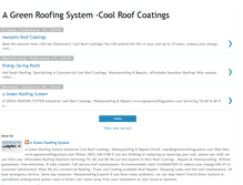 Tablet Screenshot of agreenroofingsystem-coolroofcoatings.blogspot.com