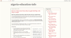 Desktop Screenshot of nigeria-education-info.blogspot.com