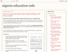 Tablet Screenshot of nigeria-education-info.blogspot.com