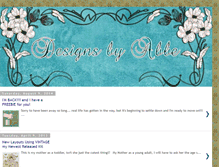 Tablet Screenshot of designsbyabbe.blogspot.com