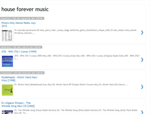 Tablet Screenshot of houseforevermusic.blogspot.com