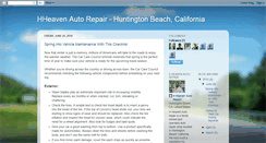 Desktop Screenshot of hheavenautorepair.blogspot.com