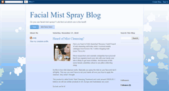 Desktop Screenshot of mistspray.blogspot.com