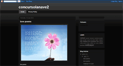 Desktop Screenshot of concursolanave2.blogspot.com