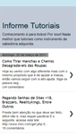 Mobile Screenshot of informetutoriais.blogspot.com