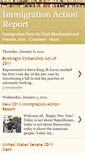 Mobile Screenshot of immigrationactionreport.blogspot.com