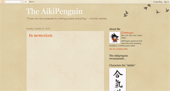 Desktop Screenshot of aikipenguin.blogspot.com