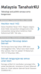 Mobile Screenshot of malaysiatanahairku.blogspot.com