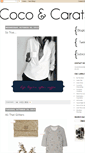 Mobile Screenshot of cocoandcarats.blogspot.com