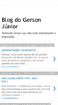 Mobile Screenshot of blogdogersonjunior.blogspot.com