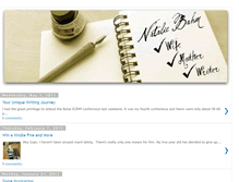 Tablet Screenshot of nataliebahm.blogspot.com