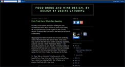 Desktop Screenshot of foodandwinedesign.blogspot.com