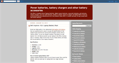 Desktop Screenshot of powerbatteries.blogspot.com