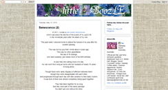 Desktop Screenshot of littleboozle.blogspot.com