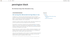 Desktop Screenshot of penningtonblock.blogspot.com